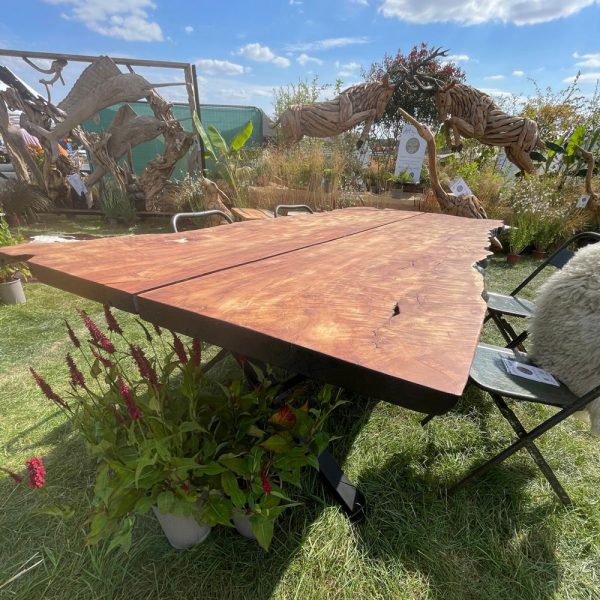 2.4m Flowerwood Dining Table - Image 4