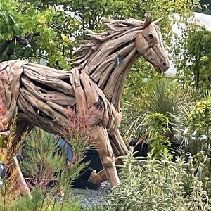 Running Horse Sculpture