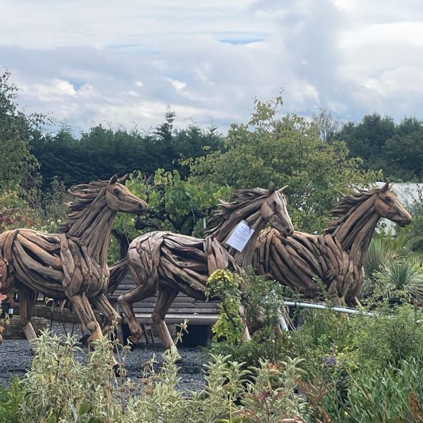 Running Horse Sculpture - Image 2