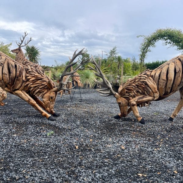 Rutting Stags Sculpture