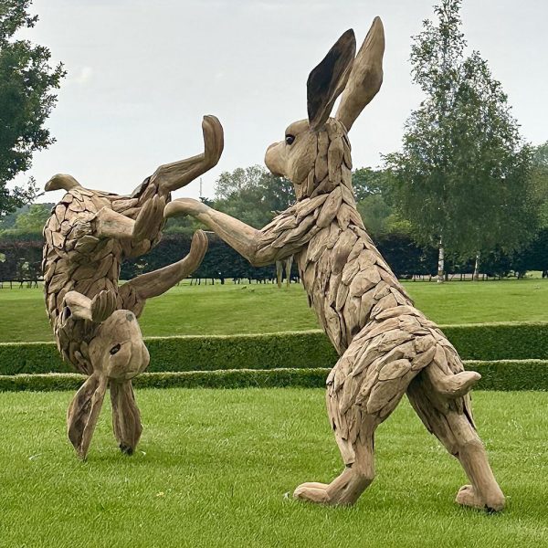Boxing Hares
