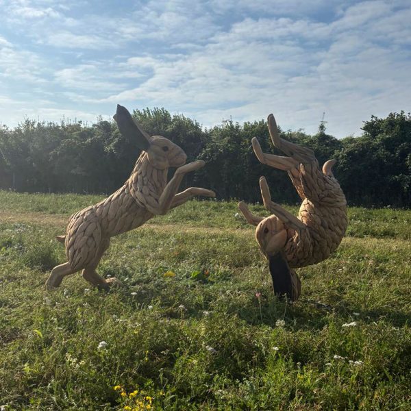 Boxing Hares - Image 2