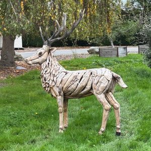 Standing Stag Sculpture